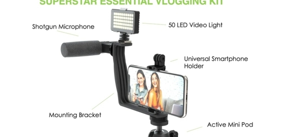 Go Viral Super Star Essential Vlogging Kit - Picture 2 of 6